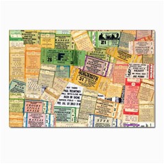 Retro Concert Tickets Postcard 4 x 6  (10 Pack) by StuffOrSomething