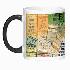 Retro Concert Tickets Morph Mug by StuffOrSomething