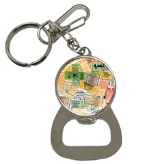 Retro Concert Tickets Bottle Opener Key Chain by StuffOrSomething