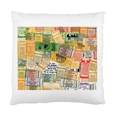 Retro Concert Tickets Cushion Case (single Sided)  by StuffOrSomething