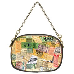 Retro Concert Tickets Chain Purse (two Sided)  by StuffOrSomething