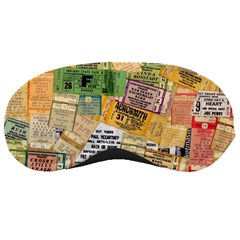 Retro Concert Tickets Sleeping Mask by StuffOrSomething