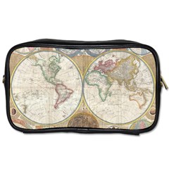 1794 World Map Travel Toiletry Bag (one Side) by StuffOrSomething