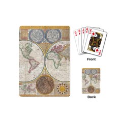 1794 World Map Playing Cards (mini) by StuffOrSomething