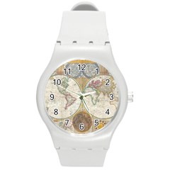 1794 World Map Plastic Sport Watch (medium) by StuffOrSomething