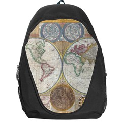 1794 World Map Backpack Bag by StuffOrSomething