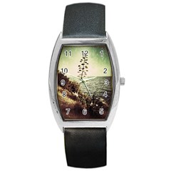 Sète Tonneau Leather Watch by marceau