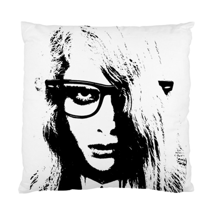 Hipster Zombie Girl Cushion Case (Single Sided) 