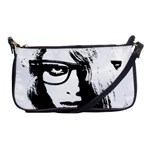 Hipster Zombie Girl Evening Bag Front