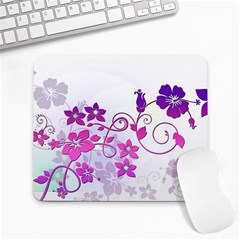 Floral Garden Large Mouse Pad (rectangle) by Colorfulart23