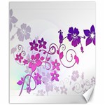 Floral Garden Canvas 20  x 24  (Unframed) 19.57 x23.15  Canvas - 1