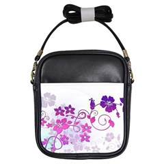 Floral Garden Girl s Sling Bag