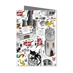 Medieval Mash Up Mini Greeting Card (8 Pack) by StuffOrSomething