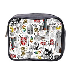 Medieval Mash Up Mini Travel Toiletry Bag (two Sides) by StuffOrSomething