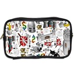 Medieval Mash Up Travel Toiletry Bag (Two Sides) Back