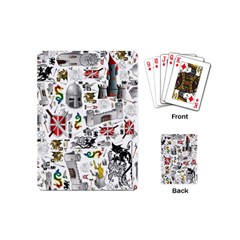 Medieval Mash Up Playing Cards (mini) by StuffOrSomething