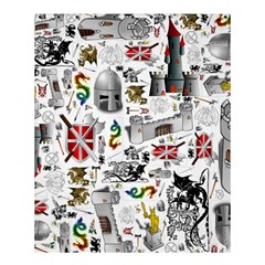 Medieval Mash-up Shower Curtain 60  X 72  (medium) by StuffOrSomething