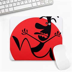 Running Man Large Mouse Pad (rectangle) by StuffOrSomething