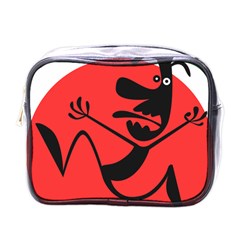 Running Man Mini Travel Toiletry Bag (one Side) by StuffOrSomething