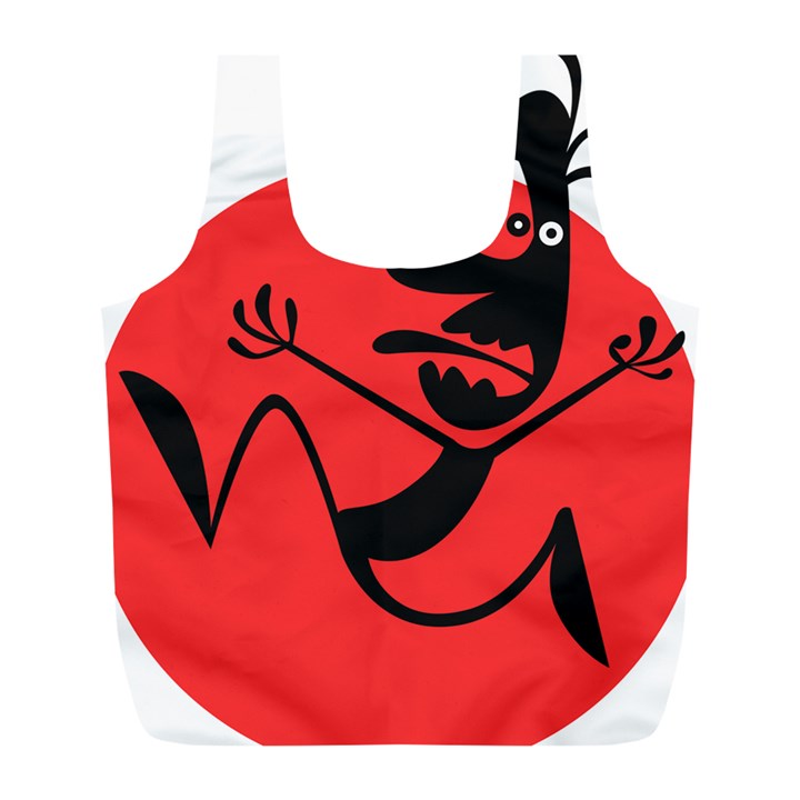 Running Man Reusable Bag (L)