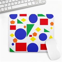 Random Geometrics Large Mouse Pad (rectangle) by StuffOrSomething