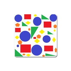 Random Geometrics Magnet (square) by StuffOrSomething