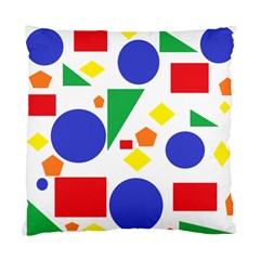 Random Geometrics Cushion Case (two Sided)  by StuffOrSomething