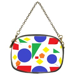 Random Geometrics Chain Purse (two Sided)  by StuffOrSomething