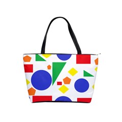 Random Geometrics Large Shoulder Bag by StuffOrSomething