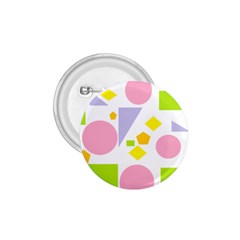 Spring Geometrics 1 75  Button by StuffOrSomething