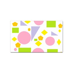 Spring Geometrics Sticker (rectangle) by StuffOrSomething