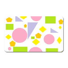 Spring Geometrics Magnet (rectangular) by StuffOrSomething