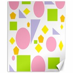 Spring Geometrics Canvas 16  X 20  (unframed) by StuffOrSomething