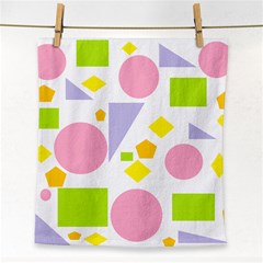 Spring Geometrics Face Towel by StuffOrSomething