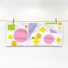 Spring Geometrics Hand Towel by StuffOrSomething