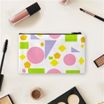 Spring Geometrics Cosmetic Bag (Small) Back