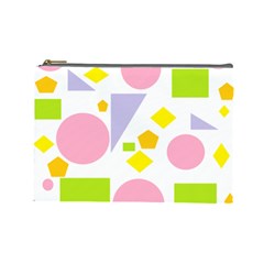 Spring Geometrics Cosmetic Bag (large) by StuffOrSomething