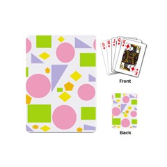 Spring Geometrics Playing Cards (mini) by StuffOrSomething