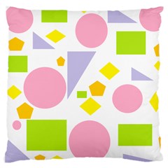 Spring Geometrics Large Cushion Case (two Sided) 