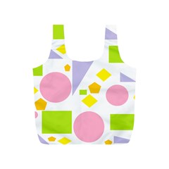 Spring Geometrics Reusable Bag (s) by StuffOrSomething