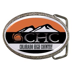 Chc Logo Belt Buckle (oval) by ColoradoHighCountry