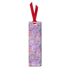 Purple Paisley Small Bookmark by StuffOrSomething