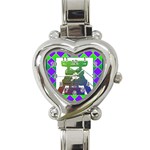 Mine Heart Italian Charm Watch  Front