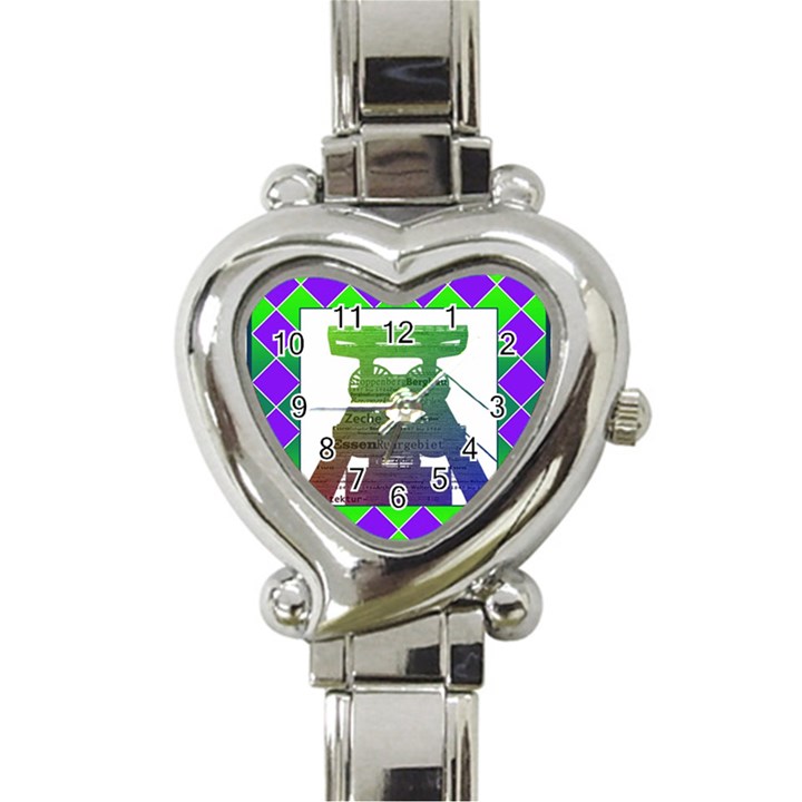 Mine Heart Italian Charm Watch 