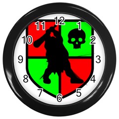 Angry Ogre Games Logo Wall Clock (black) by AngryOgreGames