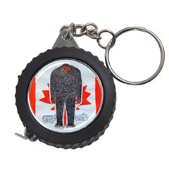 Big Foot H, Canada Flag Measuring Tape by creationtruth