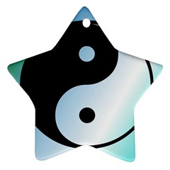 Ying Yang  Star Ornament