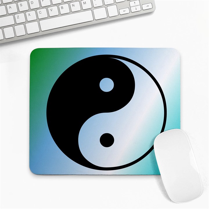 Ying Yang  Large Mouse Pad (Rectangle)