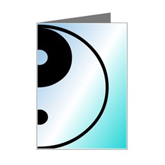 Ying Yang  Mini Greeting Card