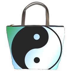 Ying Yang  Bucket Handbag